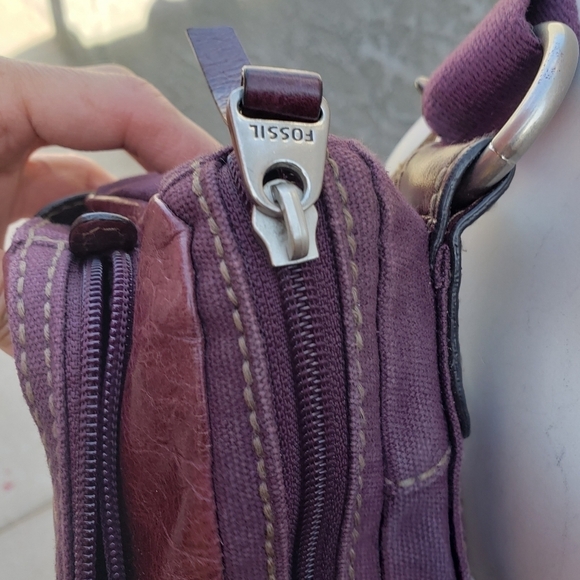 REAR Vintage Fossil long live Fannyβ pack - Picture 9 of 13